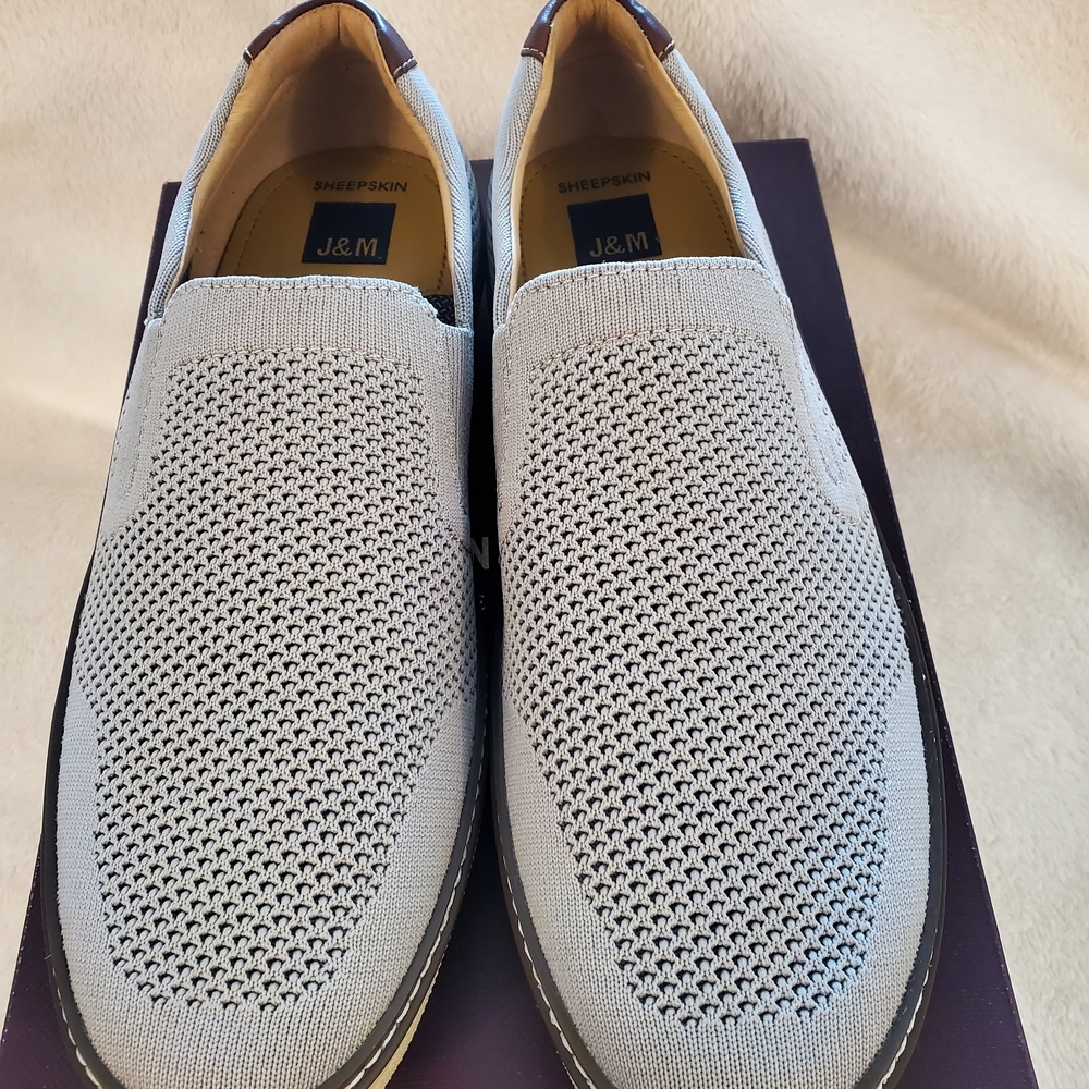 Men's Knit Slip-On Loafers